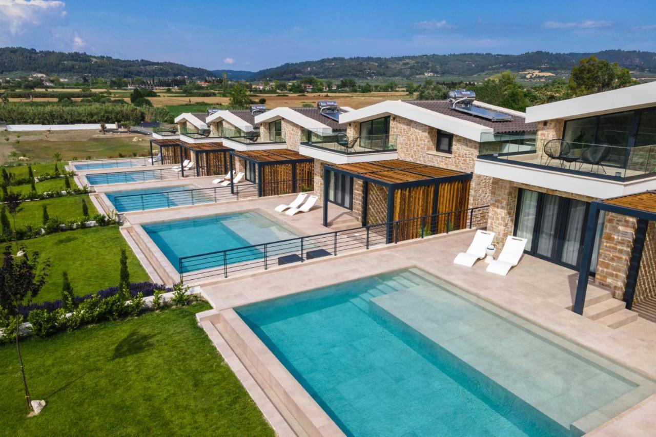 Villa Five Senses Of Luxury Kalandra Exterior foto